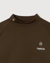 TNRCN MOCK NECK LONG SLEEVE KHAKI