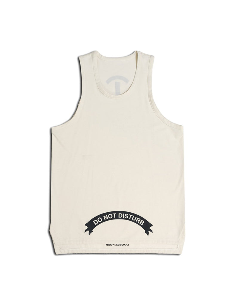 DO NOT DISTURB TANK TOP ｜ WHITE