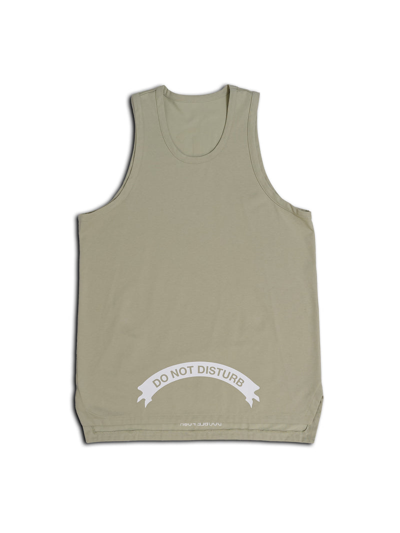 DO NOT DISTURB TANK TOP ｜ OLIVE