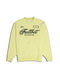 FULL BET CREW NECK SWEAT / YELLOW
