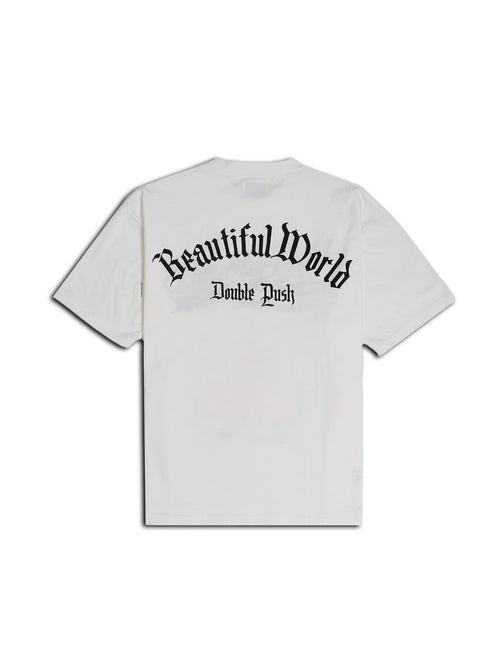 DREAMIN’ SHORT SLEEVE T-SHIRTS ｜ WHITE