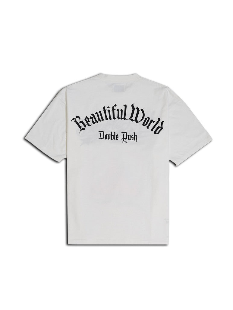 DREAMIN’ SHORT SLEEVE T-SHIRTS ｜ WHITE