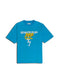 SWEEP SHORT SLEEVE T-SHIRTS / BLUE