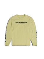 DOUBLE PUSH LONG SLEEVE T-SHIRTS ｜ YELLOW