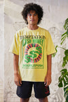 CASH ONLY SHORT SLEEVE T-SHIRTS｜YELLOW