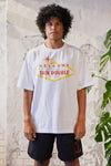 WELCOME SHORT SLEEVE T-SHIRTS｜WHITE