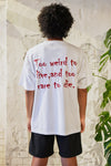 JOHNNY SHORT SLEEVE T-SHIRTS｜WHITE