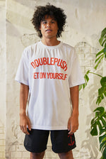 BET ON YOURSELF MESH SHORT SLEEVE T-SHIRTS｜WHITE
