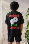 BET ON YOURSELF MESH SHORT SLEEVE T-SHIRTS｜BLACK