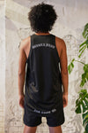 BET ON YOURSELF MESH TANK TOP｜BLACK