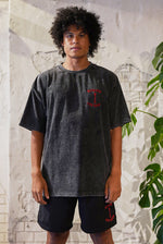 SMOKING BEAUTY SHORT SLEEVE T-SHIRTS｜BLACK