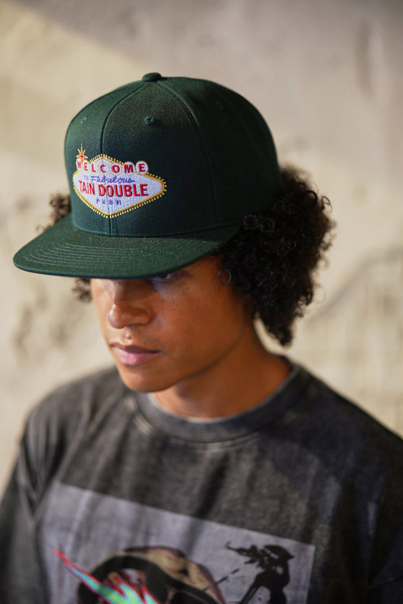 WELCOME FLAT CAP | GREEN