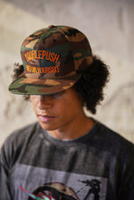DOUBLE PUSH THUNDER FLAT CAP | CAMO