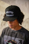 DOUBLE PUSH THUNDER FLAT CAP / BLACK