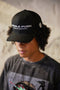DOUBLE PUSH ROUND CAP / BLACK