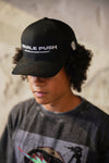DOUBLE PUSH ROUND CAP | BLACK