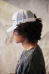 DOUBLE PUSH ROUND CAP | WHITE