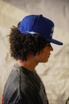 DOUBLE PUSH THUNDER FLAT CAP | BLUE