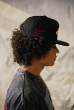 WELCOME FLAT CAP | BLACK