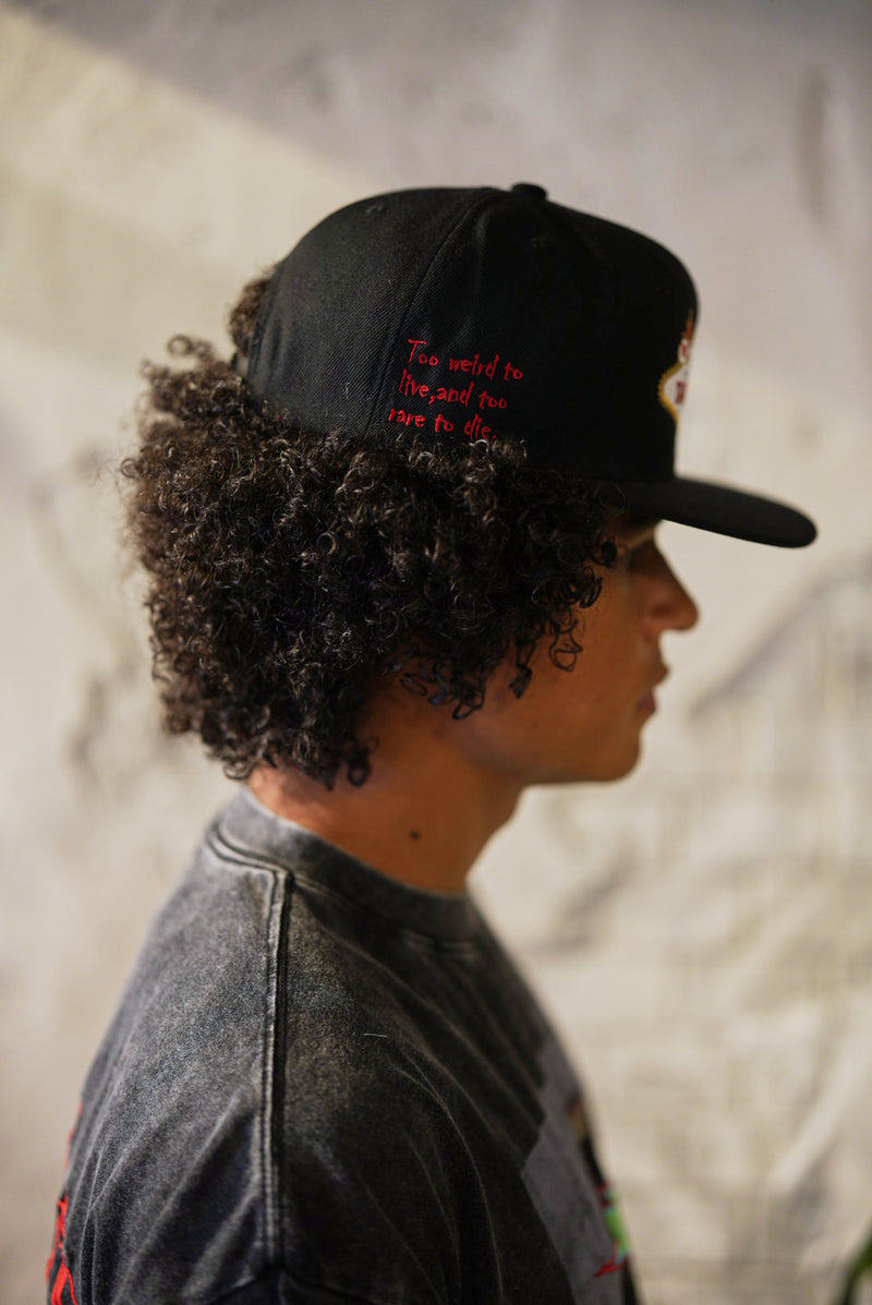 WELCOME FLAT CAP | BLACK