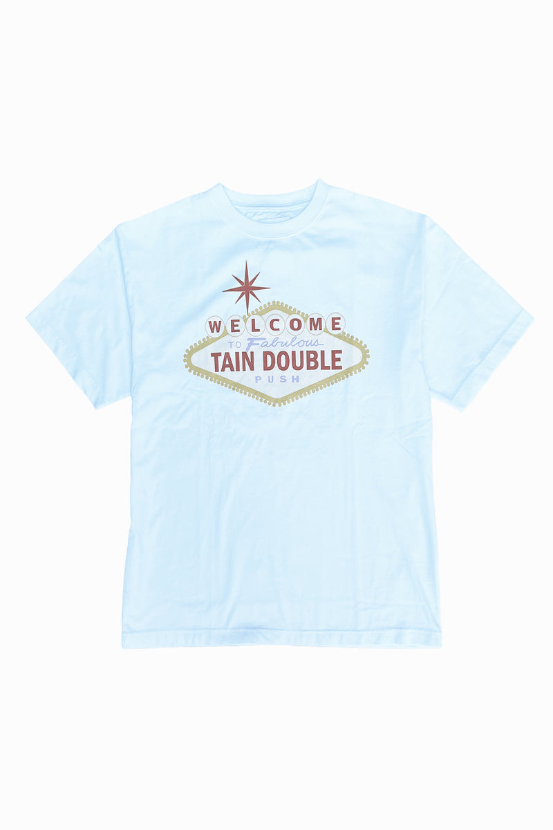 WELCOME SHORT SLEEVE T-SHIRTS｜WHITE