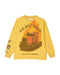 RISK CULT SERVICE LONG SLEEVE T-SHIRTS / YELLOW