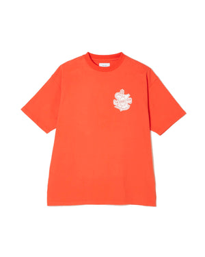 TAIN EMBLEM SHORT SLEEVE T-SHIRTS / ORANGE