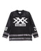 DOUBLE DOWN FOOTBALL T-SHIRTS / BLACK