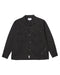 TAIN THUNDER OPEN COLLAR SHIRTS / BLACK