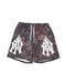 MONOGRAM SWEAT SHORTS / FLOWERS