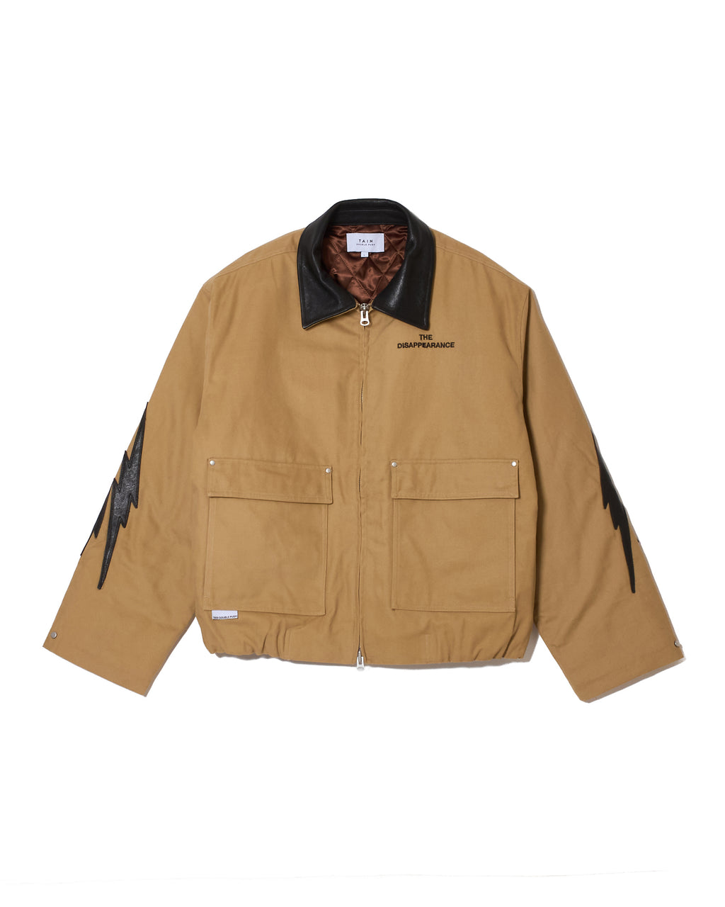 TAIN DOUBLEPUSH | COTTON WORK JACKET / BEIGE | ジャケット