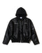 ECO LEATHER MA-1 / BLACK