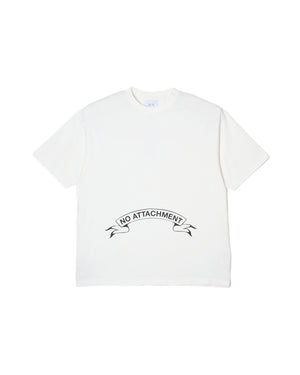 NO WHERE SHORT SLEEVE T-SHIRTS / WHITE