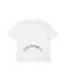 NO WHERE SHORT SLEEVE T-SHIRTS / WHITE
