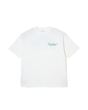 AFTER THE NOISE SHORT SLEEVE T-SHIRTS / WHITE