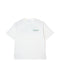 AFTER THE NOISE SHORT SLEEVE T-SHIRTS / WHITE