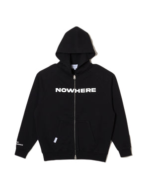 NOWHERE P/O SWEAT HOODIE / BLACK