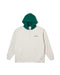 DOUBLE PUSH BICOLOR SWEAT HOODIE / ASH