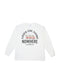 THE NOISE IS LOUD LONG SLEEVE T-SHIRTS / WHITE