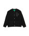 TDP KNIT ZIP UP / BLACK