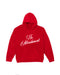 MONOGRAM P/O SWEAT HOODIE / RED