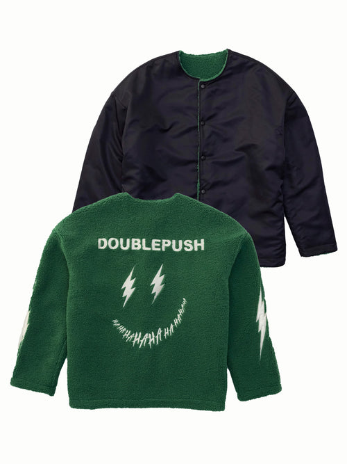 DOUBLE PUSH BOA JACKET GREEN – TAIN DOUBLEPUSH