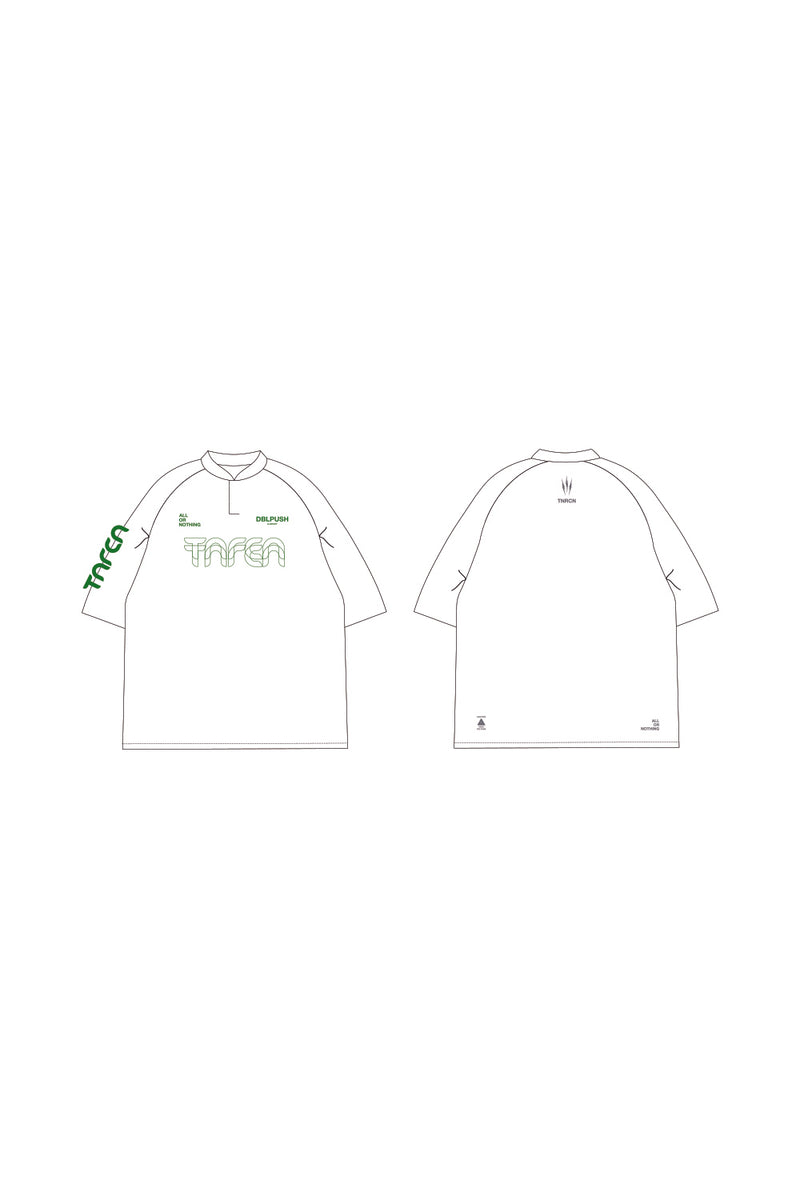 TNRCN EVERCORE™ HENLEY TECH TEE | WHITE