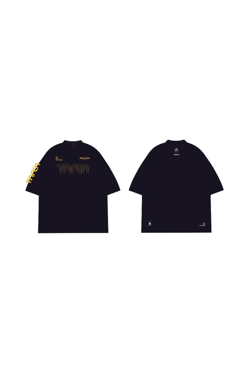 TNRCN EVERCORE™ HENLEY TECH TEE | BLACK