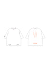 TNRCN AIRMESH HYBRID DRY MOCK NECK TEE | WHITE