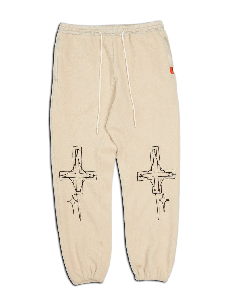 DOUBLE PUSH BOA PANTS OFF WHITE