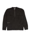 CHECK PATTERN HALF ZIP SHIRTS / BLACK
