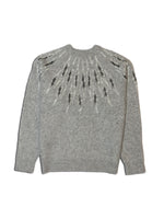 THUNDER CREW NECK KNIT GRAY