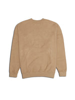 DOUBLE UP CREW NECK SWEAT BEIGE