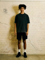 SWEEP SHORT SLEEVE T-SHIRTS ｜ BLACK